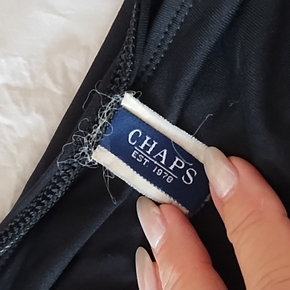 2 PC TANKINI BLACK FLORAL BATHING SUIT SZ 14 - Picture 8 of 8